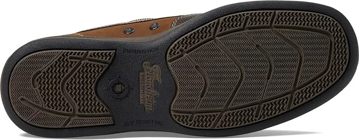 Florsheim Lakeside Ox Boat Shoe Men's Shoes Stone Crazy Horse : 8.5 XW (5E), Leather - Image 3