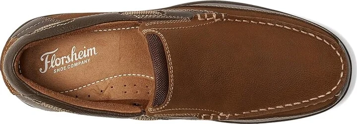 Florsheim Lakeside Slip Men's Slip on Shoes Stone Crazy Horse : 10.5 XW (5E) - Image 2