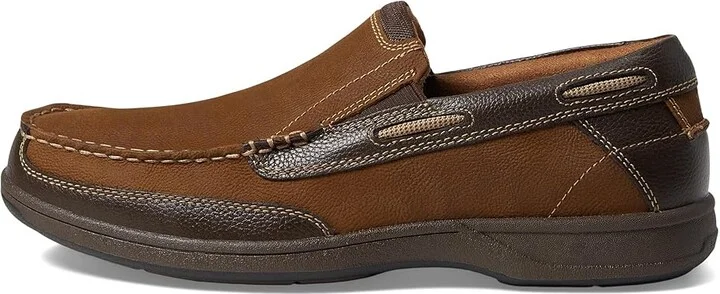 Florsheim Lakeside Slip Men's Slip on Shoes Stone Crazy Horse : 10.5 XW (5E) - Image 6
