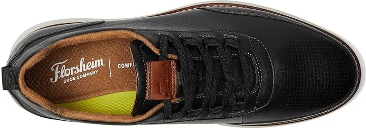 Florsheim Launch Elastic Lace Slip-On Men's Shoes Black : 8 M (D), Leather - Image 2