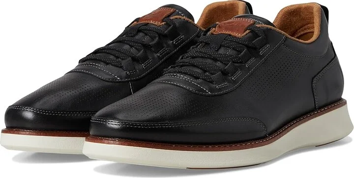 Florsheim Launch Elastic Lace Slip-On Men's Shoes Black : 8 M (D), Leather