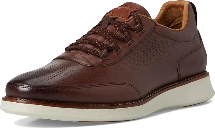 Florsheim Launch Elastic Lace Slip-On Men's Shoes Brown : 7 M (D), Leather - Image 5