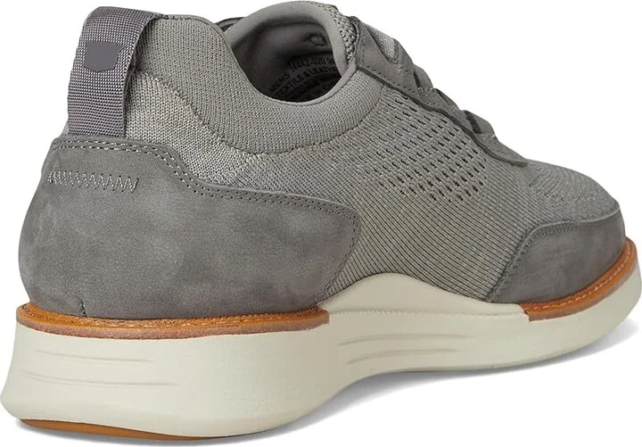 Florsheim Launch Knit Elastic Lace Moc Toe Slip-On Men's Shoes Gray : 9 M (D), Synthetic - Image 4