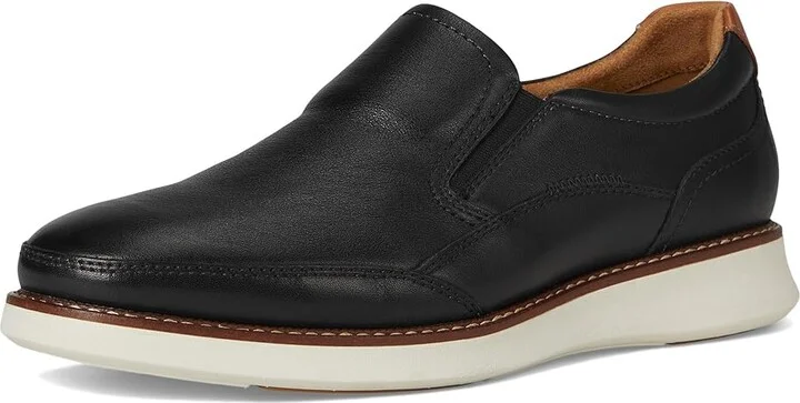Florsheim Launch Moc Toe Slip-On Men's Shoes Black : 8 W (3E), EVA/Leather/Rubber - Image 5