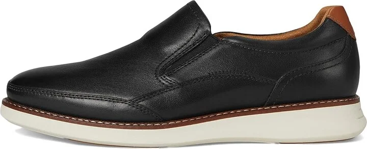 Florsheim Launch Moc Toe Slip-On Men's Shoes Black : 8 W (3E), EVA/Leather/Rubber - Image 6