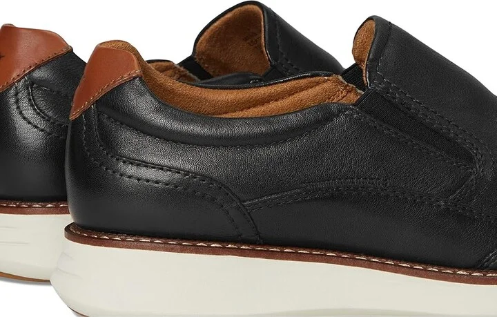 Florsheim Launch Moc Toe Slip-On Men's Shoes Black : 8 W (3E), EVA/Leather/Rubber - Image 7