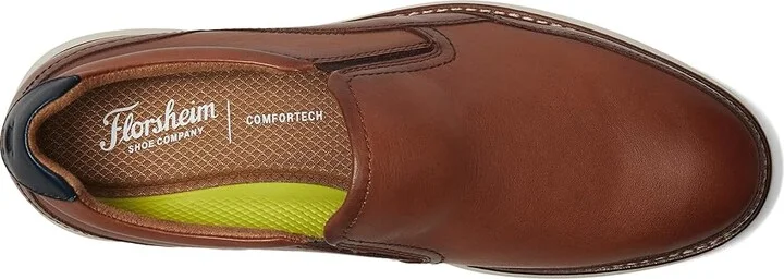 Florsheim Launch Moc Toe Slip-On Men's Shoes Cognac : 10 M (D), EVA/Leather/Rubber - Image 2