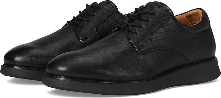 Florsheim Launch Plain Toe Oxford Men's Shoes Black : 11 M (D), Leather