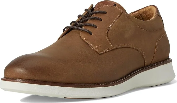 Florsheim Launch Plain Toe Oxford Men's Shoes Brown Crazy Horse : 13 M (D), Leather - Image 5