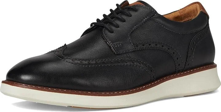 Florsheim Launch Wing Tip Oxford Men's Shoes Black : 8 M (D), Leather - Image 5