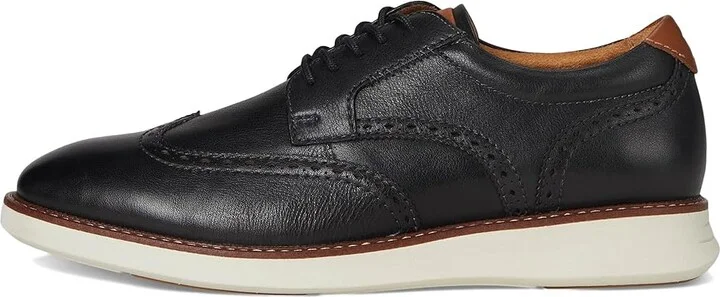 Florsheim Launch Wing Tip Oxford Men's Shoes Black : 8 M (D), Leather - Image 6