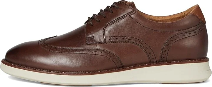 Florsheim Launch Wing Tip Oxford Men's Shoes Brown : 8.5 W (3E), Leather - Image 6