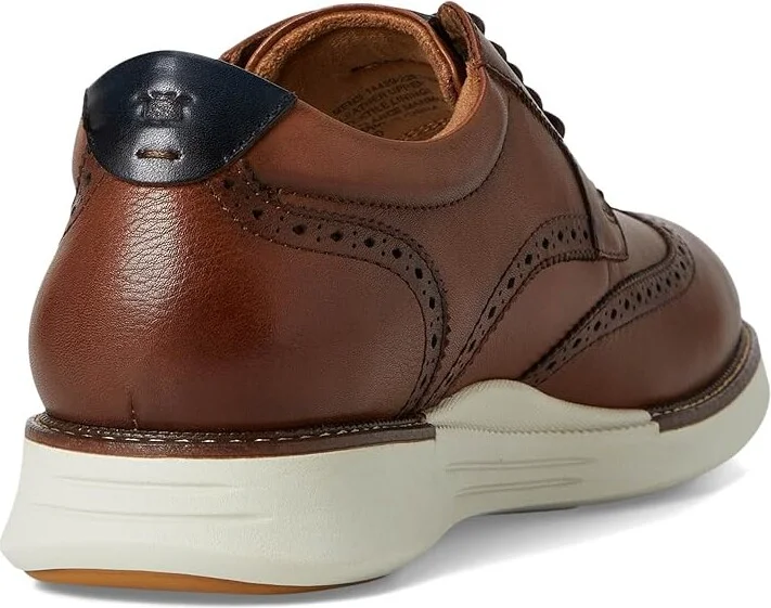 Florsheim Launch Wing Tip Oxford Men's Shoes Cognac : 10 M (D), Leather - Image 4