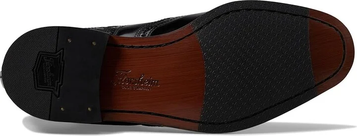 Florsheim Lexington Wingtip Oxford Men's Lace Up Wing Tip Shoes Black Legacy : 7 D (M), Hair Calf/Leather - Image 4