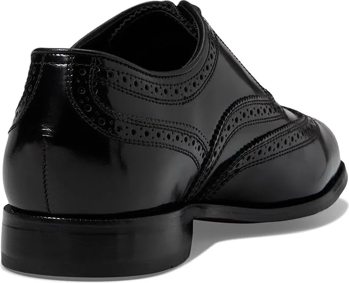 Florsheim Lexington Wingtip Oxford Men's Lace Up Wing Tip Shoes Black Legacy : 7 D (M), Hair Calf/Leather - Image 5