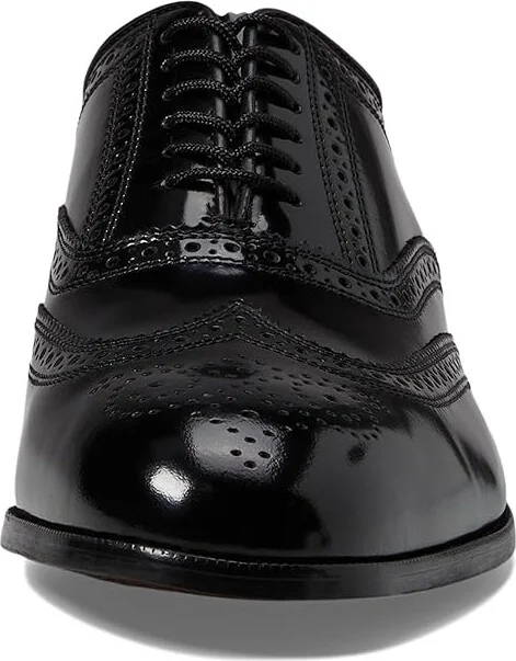 Florsheim Lexington Wingtip Oxford Men's Lace Up Wing Tip Shoes Black Legacy : 7 D (M), Hair Calf/Leather - Image 6