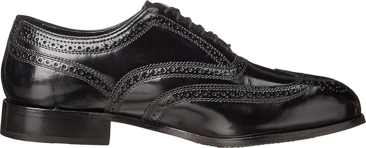 Florsheim Lexington Wingtip Oxford Men's Lace Up Wing Tip Shoes Black Legacy : 7 D (M), Hair Calf/Leather - Image 8