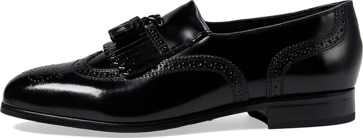 Florsheim Lexington Wingtip Tassel Slip-On Men's Slip-on Dress Shoes Black : 7 D (M), Leather - Image 7