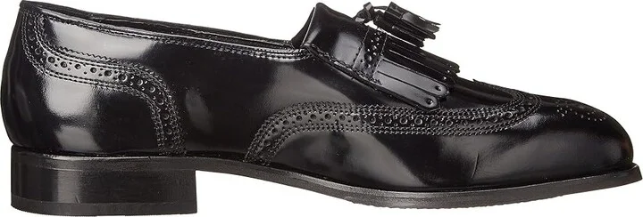 Florsheim Lexington Wingtip Tassel Slip-On Men's Slip-on Dress Shoes Black : 7 D (M), Leather - Image 8