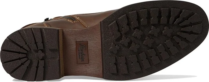 Florsheim Lodge Cap Toe Lace-Up Boot Men's Shoes Brown Crazy Horse : 10 M (D), Leather - Image 3