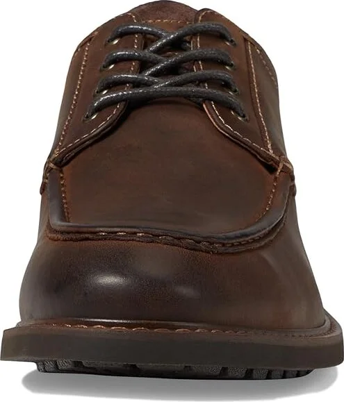Florsheim Lodge Moc Toe Oxford Men's Shoes Brown Crazy Horse : 9 M (D), Leather - Image 5