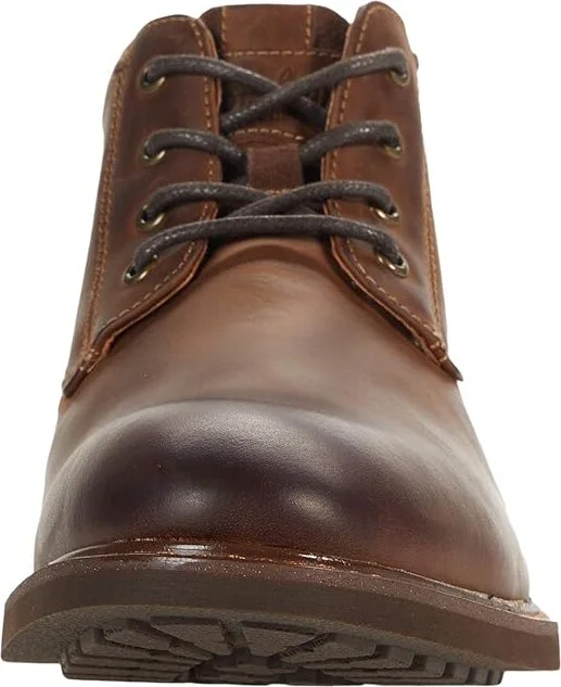 Florsheim Lodge Plain Toe Chukka Boot Men's Shoes Brown Crazy Horse : 7.5 M (D), Leather - Image 5