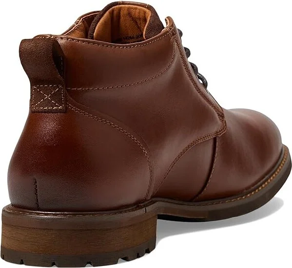 Florsheim Lodge Plain Toe Chukka Boot Men's Shoes Chestnut Smooth : 7 M (D), Leather - Image 4