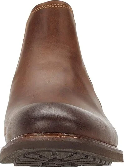Florsheim Lodge Plain Toe Gore Boot Men's Shoes Brown Crazy Horse : 8 M (D), Leather - Image 5
