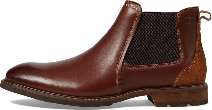 Florsheim Lodge Plain Toe Gore Boot Men's Shoes Chestnut Smooth : 7.5 M (D), Leather - Image 6