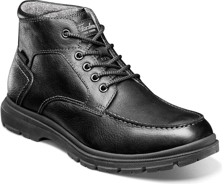 Florsheim Lookout Moc Toe Lace Up Boot Mens Boot 7 DM US Black