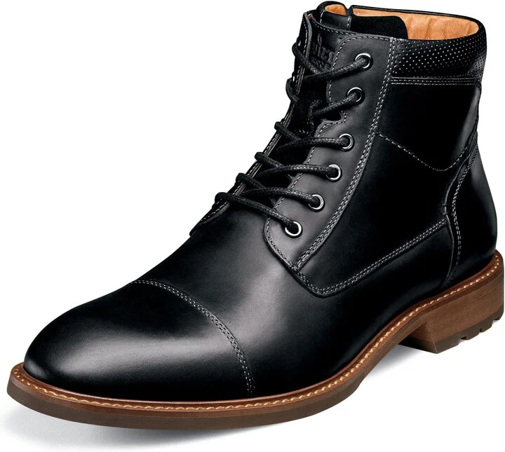 Florsheim Men's Cottage Cap Toe Boot Fashion