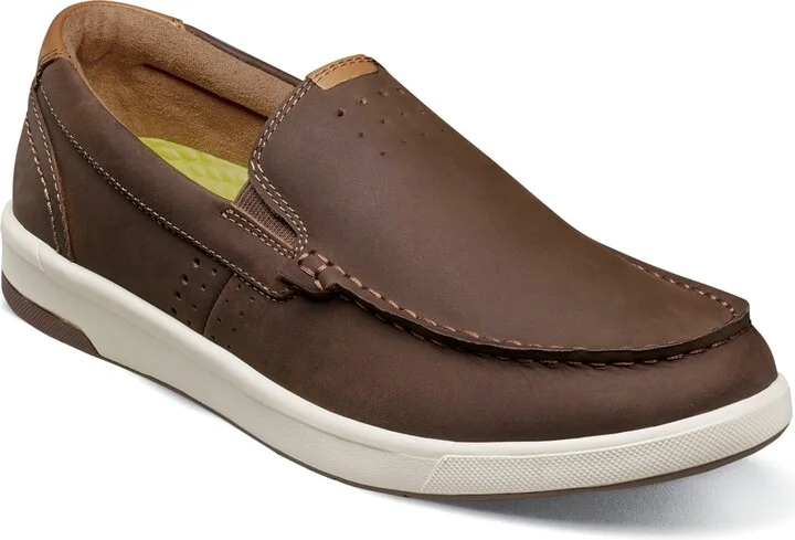 Florsheim Men's Crossover Moc Toe Slip On Sneaker