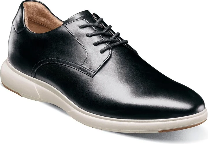 Black W/White Sole