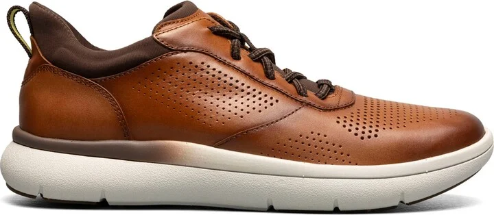 Florsheim Men's Fleet Perf Toe Elastic Lace Sneaker - Image 3