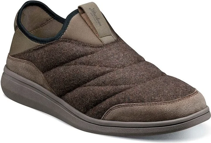 Florsheim Men's Java Wool Moc Slip On Slipper