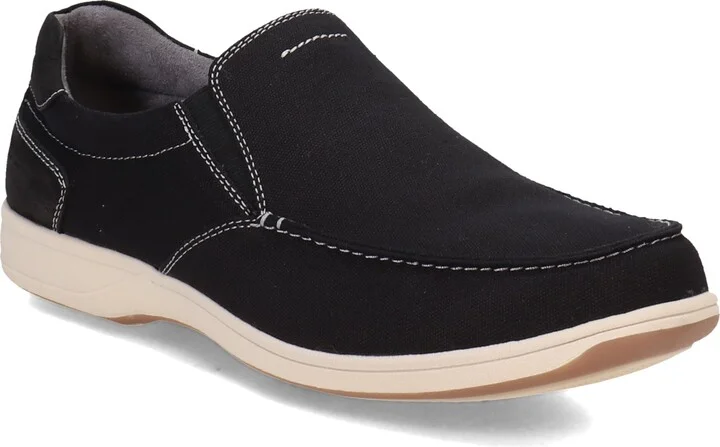 Florsheim Men's Lakeside Canvas Moc Toe Slip On Loafer