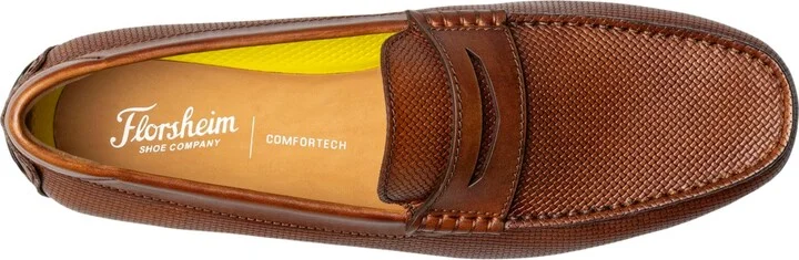 Florsheim Men's Motor Moc Toe Penny Driving Loafer - Image 6