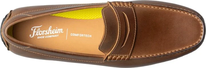 Florsheim Men's Motor Smooth Moc Toe Penny Loafer - Image 6