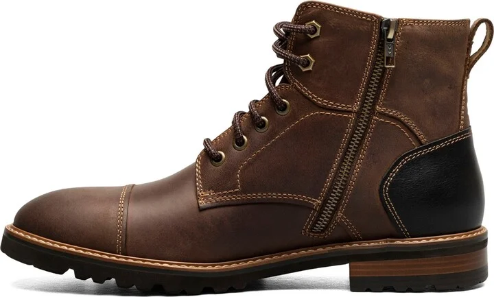Florsheim Men's Renegade Cap Toe Lace Up Boot - Image 2