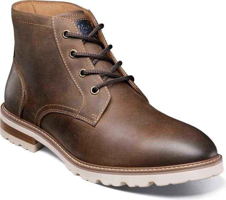 Florsheim Men's Renegade Plain To 4-Eye Plain Toe Boot