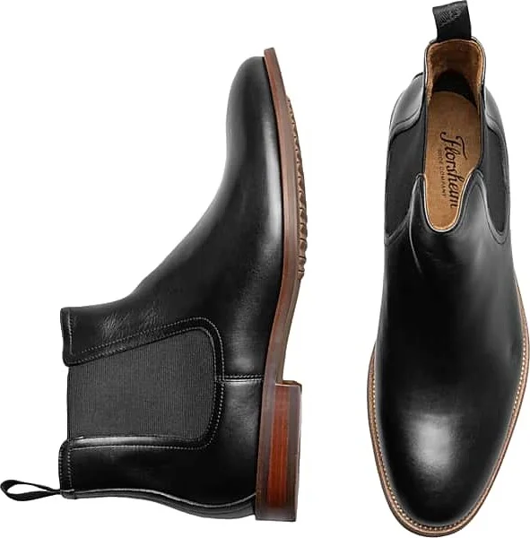 Florsheim Men's Rucci Plain Toe Gore Boots Black
