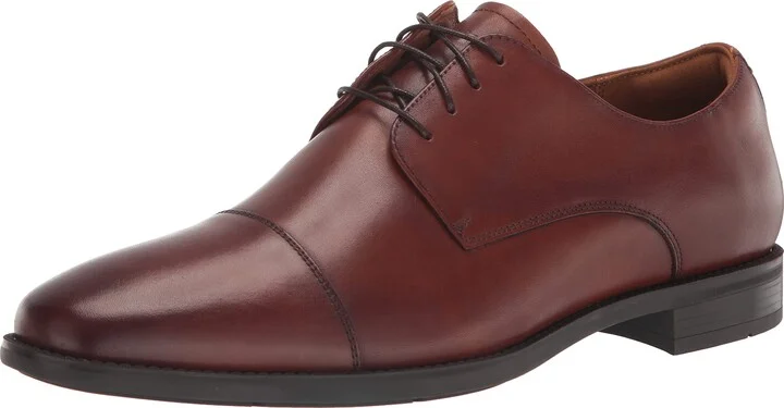 Florsheim Men's Santucci Cap Toe Oxford Cognac 8.5 Medium