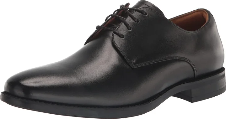Florsheim Men's Santucci Plain Toe Oxford Black 7 Medium