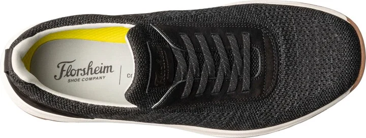 Florsheim Men's Satellite Knit Elastic Lace Slip On Sneaker - Image 11