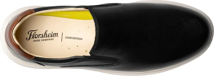 Florsheim Men's Social Plain Toe Slip On Sneaker - Image 11