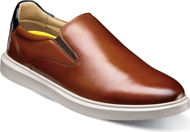 Florsheim Men's Social Plain Toe Slip On Sneaker