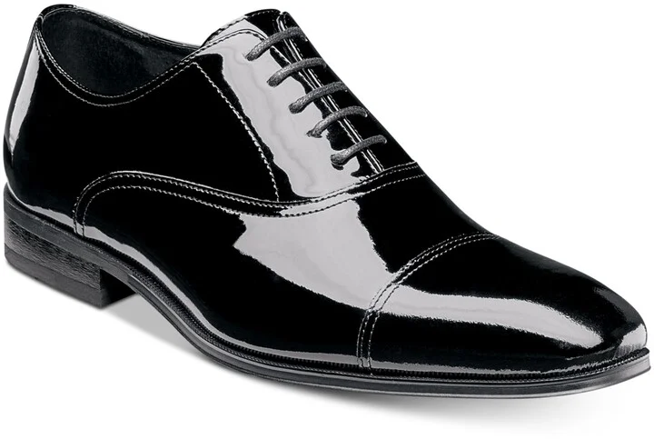Black Patent Cap Toe