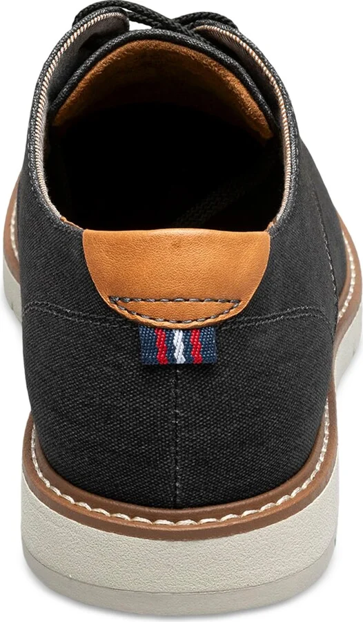 Florsheim Men's Vibe Canvas Lace-Up Plain Toe Oxford Shoes - Image 4