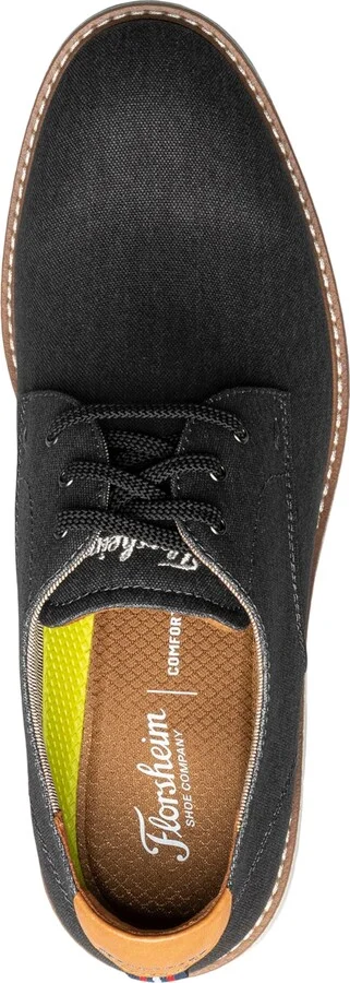 Florsheim Men's Vibe Canvas Lace-Up Plain Toe Oxford Shoes - Image 6