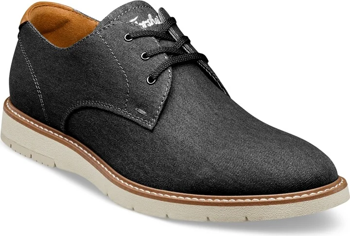Florsheim Men's Vibe Canvas Lace-Up Plain Toe Oxford Shoes